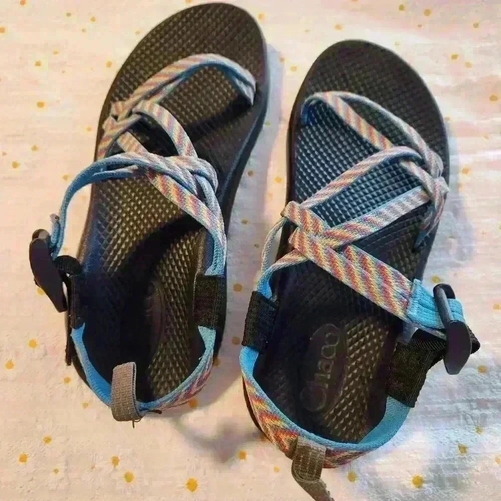 Chacos Sandals Big Kids/Youth BlackBlue 5Y